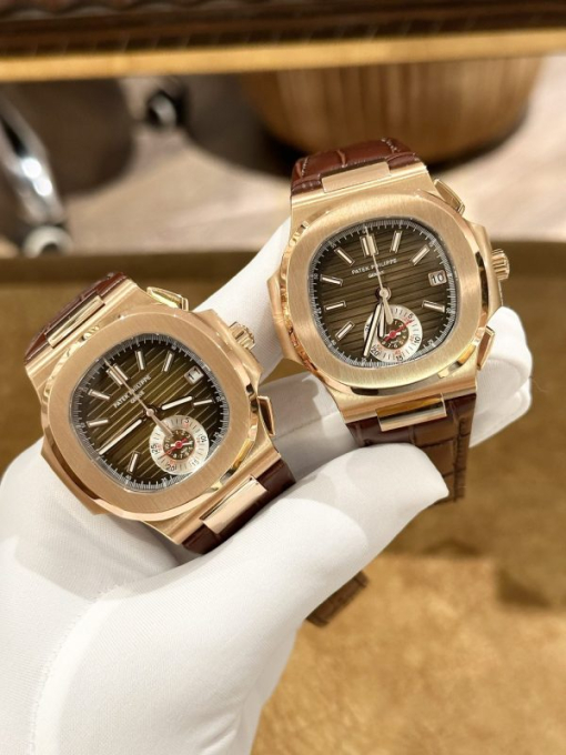 Custom Patek Philippe Nautilus 5980 Brown Dial - Swiss Patek20 - Image 2