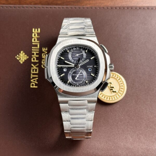 Custom Patek Philippe Nautilus 5990 Black Dial - Swiss Patek30