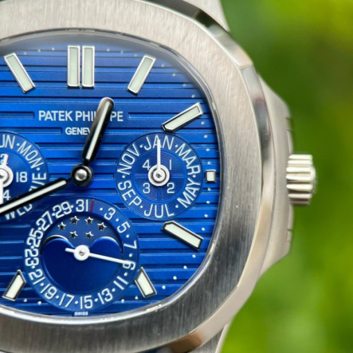 Custom Patek Philippe Nautilus 5740 Blue Dial - Swiss Patek16 - Image 3