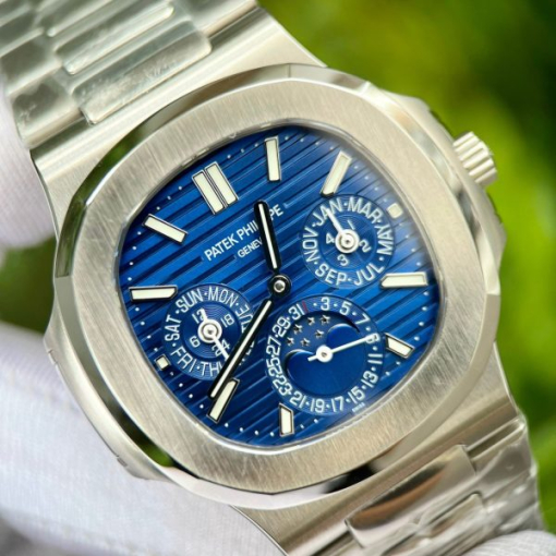 Custom Patek Philippe Nautilus 5740 Blue Dial - Swiss Patek16 - Image 4