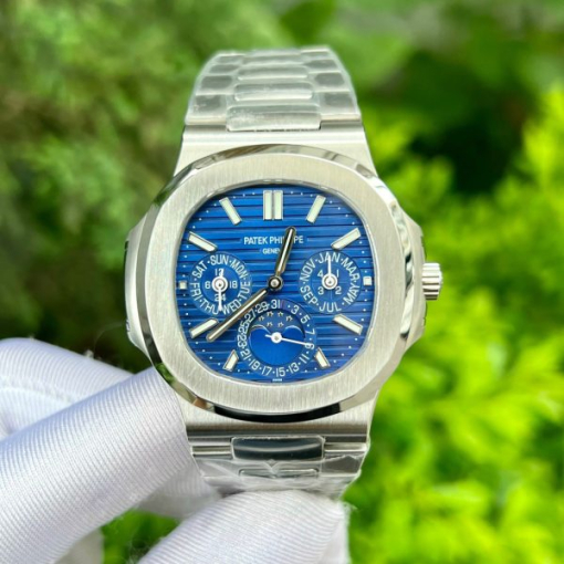 Custom Patek Philippe Nautilus 5740 Blue Dial - Swiss Patek16