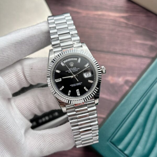 Custom Rolex Day-Date 228236 Black Dail- Swiss 171