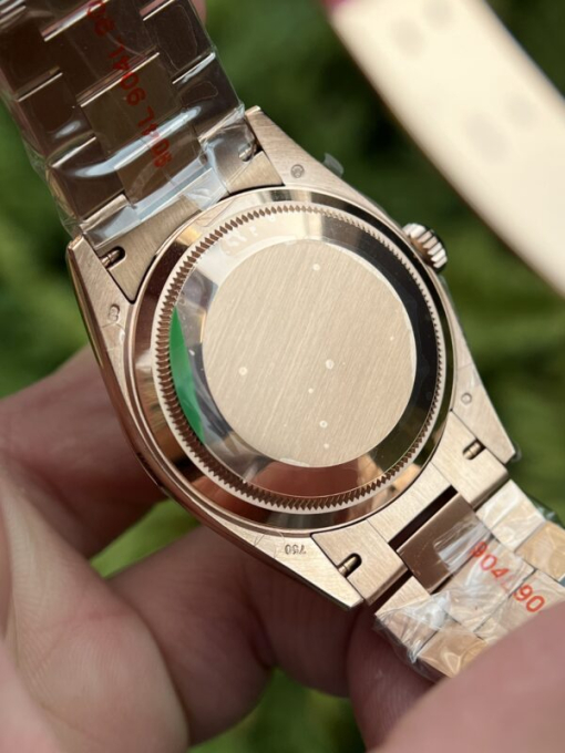 Custom Rolex Day-Date Gold Chocolate Dial - Swiss 189 - Image 3