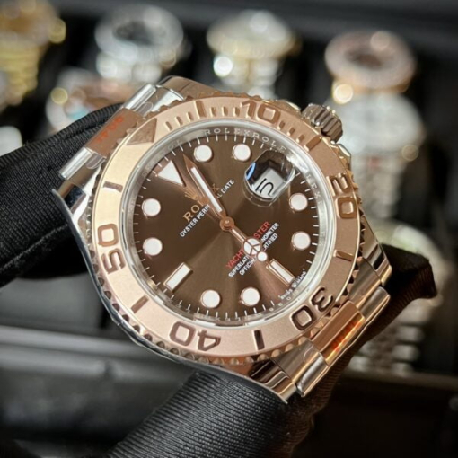 Custom Rolex Yacht Master Chocolate Dial - Swiss 146 - Image 2