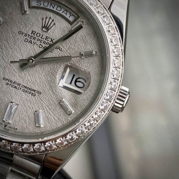 Custom Rolex Day-Date Meteorite Dial - Swiss 151 - Image 4