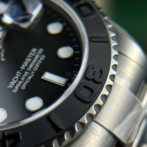 Custom Rolex Yacht Master Black Dial - Swiss 147 - Image 5