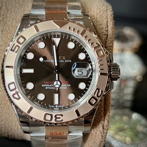 Custom Rolex Yacht Master Chocolate Dial - Swiss 146 - Image 3