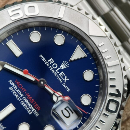 Custom Rolex Yacht Master Blue Dial - Swiss 145 - Image 4