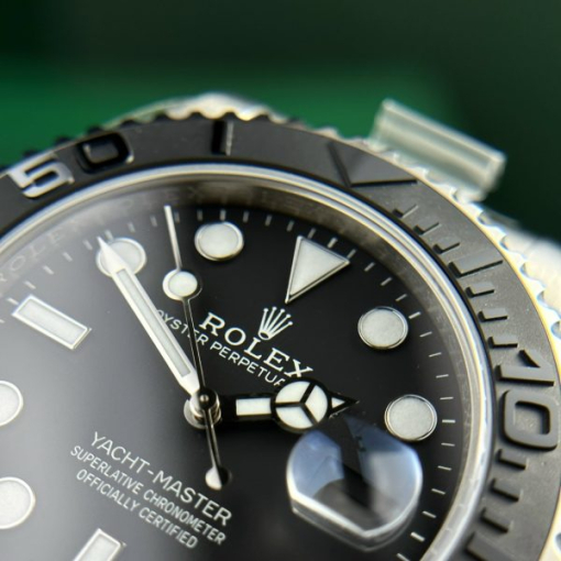 Custom Rolex Yacht Master Black Dial - Swiss 147 - Image 6