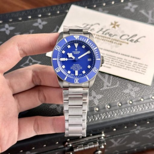 Custom Tudor Pelagos Titanium M25600TB Blue Dial - Swiss Tudor4 - Image 2