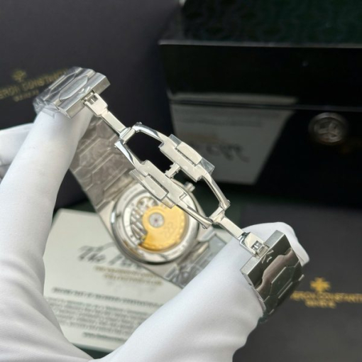 Custom Vacheron Constantin White Dial - Swiss VC03 - Image 9