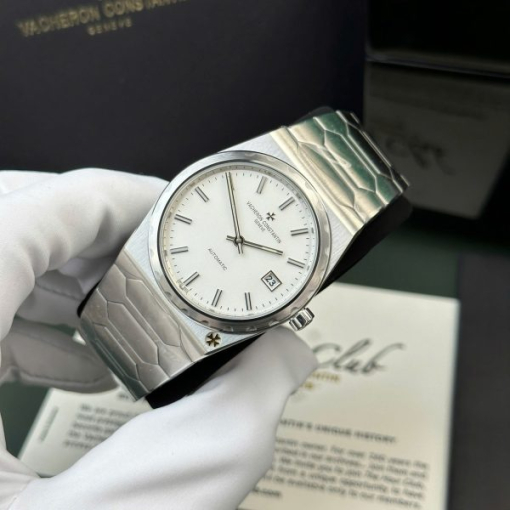 Custom Vacheron Constantin White Dial - Swiss VC03 - Image 3