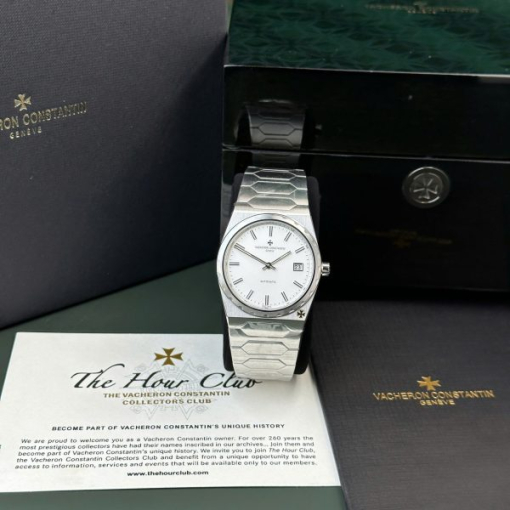 Custom Vacheron Constantin White Dial - Swiss VC03