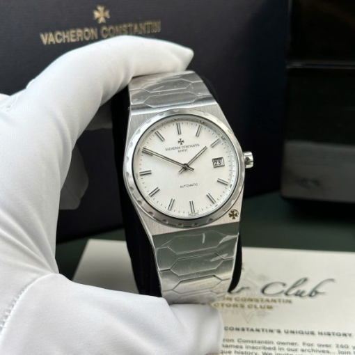 Custom Vacheron Constantin White Dial - Swiss VC03 - Image 2