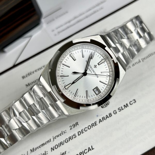 Custom Vacheron Constantin Overseas 4500V/110A-B126 White Dial - Swiss VC17 - Image 3