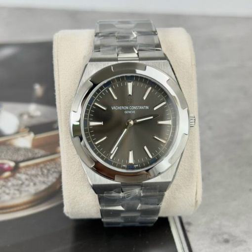 Custom Vacheron Constantin Overseas 4500V Gray Dial - Swiss VC22