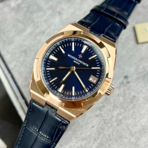 Custom Vacheron Constantin Overseas 4500V Rose Blue - Swiss VC24