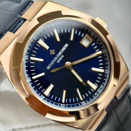 Custom Vacheron Constantin Overseas 4500V Rose Blue - Swiss VC24 - Image 3