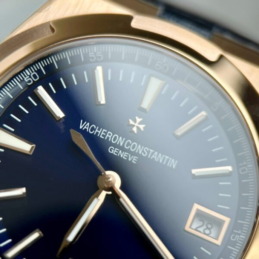 Custom Vacheron Constantin Overseas 4500V Rose Blue - Swiss VC24 - Image 4