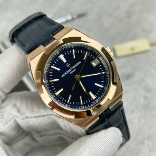 Custom Vacheron Constantin Overseas 4500V Rose Blue - Swiss VC24 - Image 10