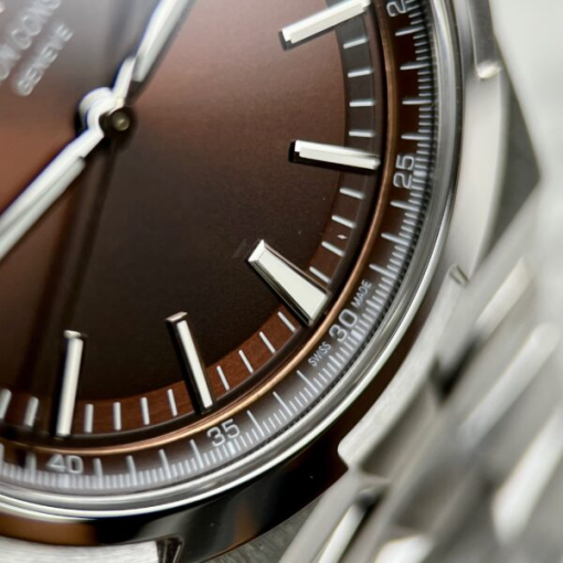 Custom Vacheron Constantin Overseas 4500V/110A-B146 Chocolate Dial - Swiss VC16 - Image 5