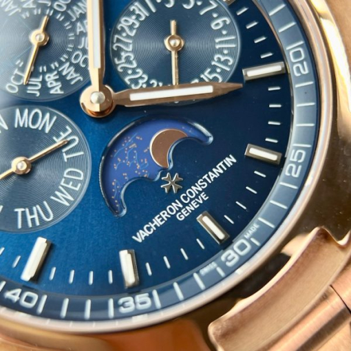 Custom Vacheron Constantin Overseas 5500V-110R Blue Dial - Swiss VC18 - Image 4