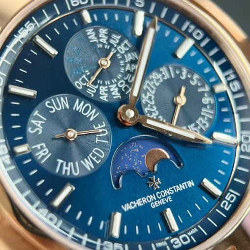 Custom Vacheron Constantin Overseas 5500V-110R Blue Dial - Swiss VC18 - Image 5