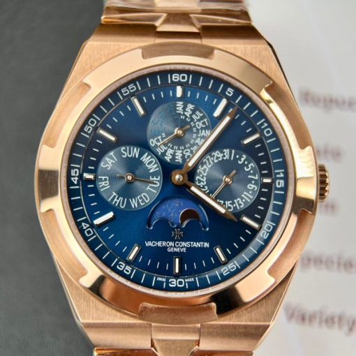 Custom Vacheron Constantin Overseas 5500V-110R Blue Dial - Swiss VC18 - Image 2