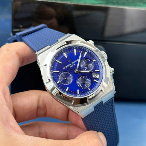 Custom Vacheron Constantin Overseas 5500V Blue Dial - Swiss VC10 - Image 2