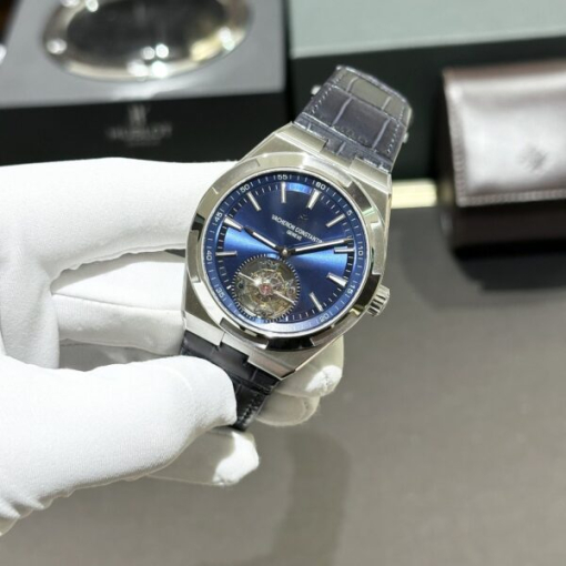 Custom Vacheron Constantin Tourbillon 6000V Blue Dial- Swiss VC26