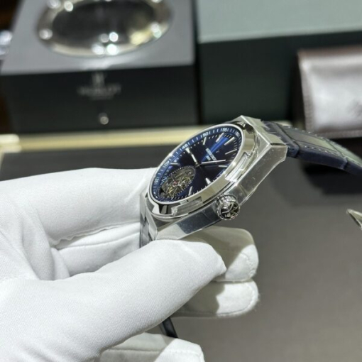 Custom Vacheron Constantin Tourbillon 6000V Blue Dial- Swiss VC26 - Image 3