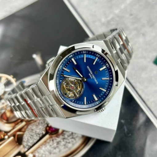 Custom Vacheron Constantin Tourbillon 6000V Blue Dial - Swiss VC21 - Image 2