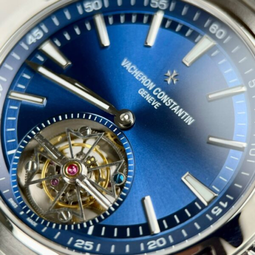 Custom Vacheron Constantin Tourbillon 6000V Blue Dial - Swiss VC21 - Image 3