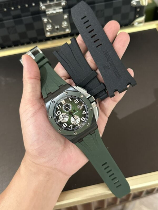 Custom Audemars Piguet Offshore Green - Swiss AP64 - Image 6