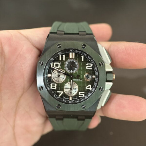 Custom Audemars Piguet Offshore Green - Swiss AP64