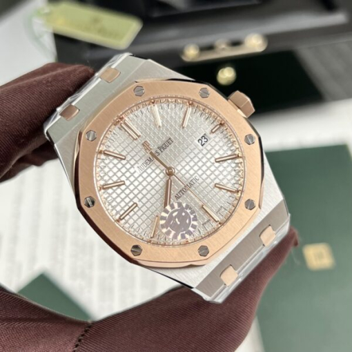 Custom Audemars Piguet 15450SR White Dial - Swiss AP66 - Image 5