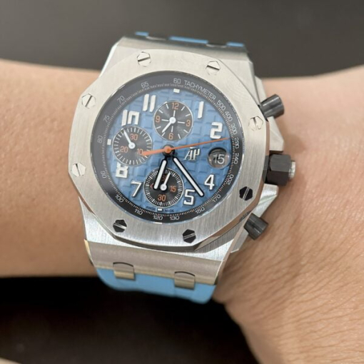 Custom Audemars Piguet Offshore 26238ST Blue - Swiss AP65 - Image 5