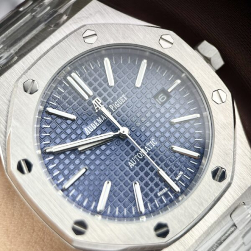 Custom Audemars Piguet Royal Oak Blue Dial - Asian AP 2 - Image 3