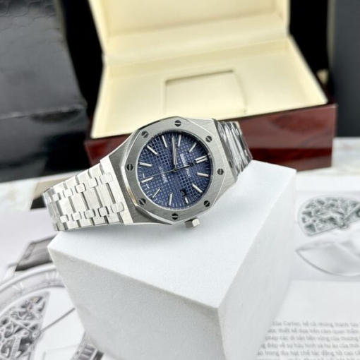 Custom Audemars Piguet Royal Oak Blue Dial - Asian AP 2