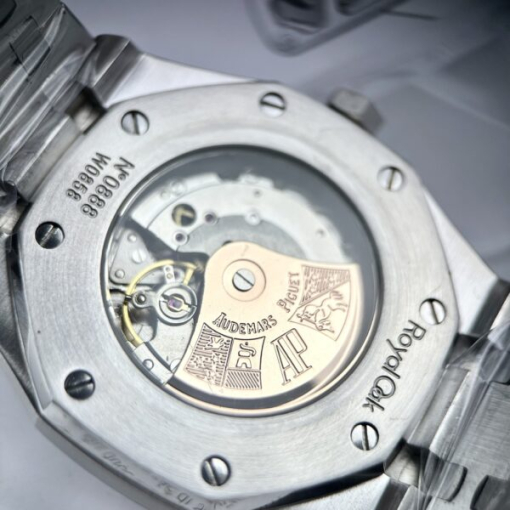 Custom Audemars Piguet Royal Oak Blue Dial - Asian AP 2 - Image 5