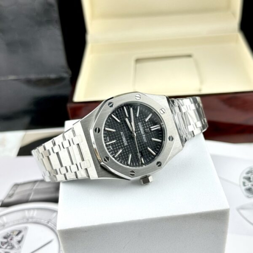 Custom Audemars Piguet Royal Oak Black Dial - Asian AP 3