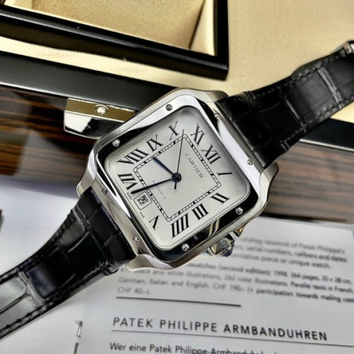 Custom Cartier Santos White - Asia Cartier15 - Image 6