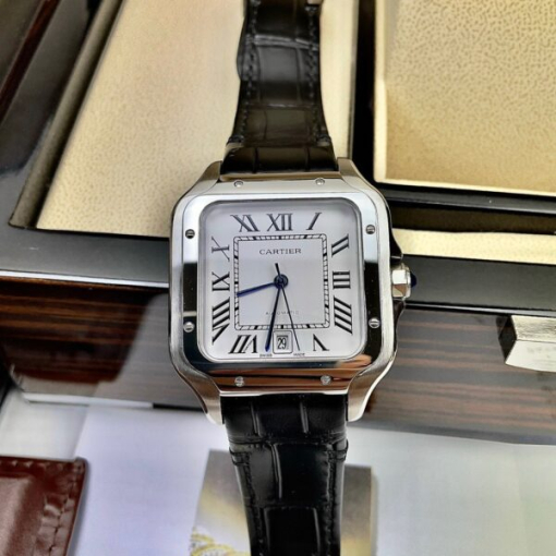 Custom Cartier Santos White - Asia Cartier15