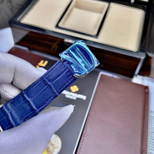 Custom Cartier Santos Blue Dial - Asia Cartier5 - Image 7