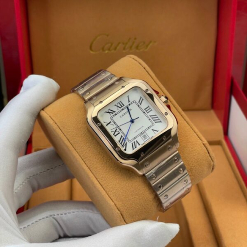 Custom Cartier Santos Rose Gold- Asia Cartier1 - Image 2