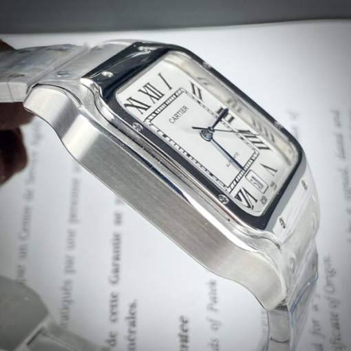 Custom Cartier Santos White - Asia Cartier19 - Image 5