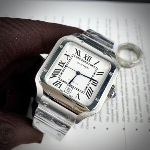 Custom Cartier Santos White - Asia Cartier19 - Image 2