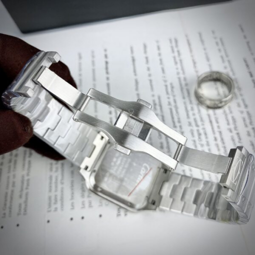 Custom Cartier Santos White - Asia Cartier19 - Image 7