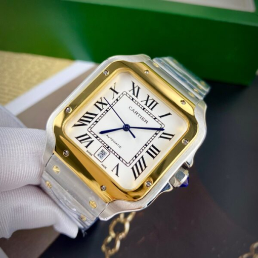 Custom Cartier Santos Demi Gold - Asia Cartier20 - Image 7