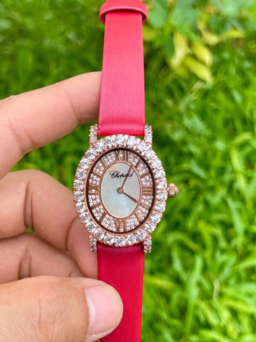 Custom Lady Chopard L’Heure Du Diamant Oval - Asian Lady Watch 20